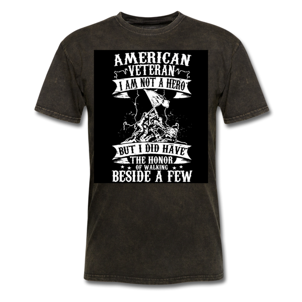 American Veteran Men's Classic T-Shirt - mineral black