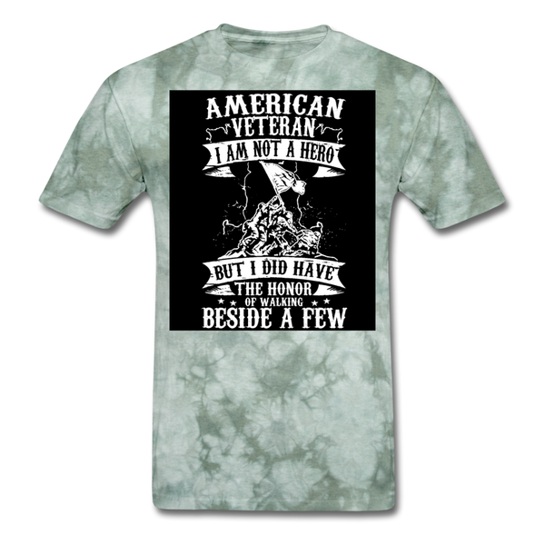 American Veteran Men's Classic T-Shirt - military green tie dye