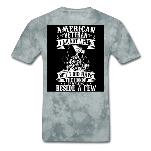 American Veteran Men's Classic T-Shirt - grey tie dye