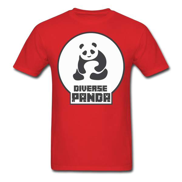 Diverse Panda (Alternative Version) Men's Classic T-Shirt - red