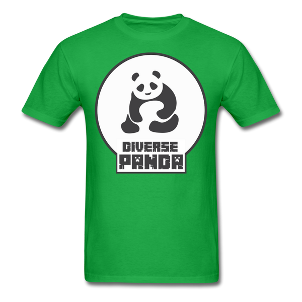 Diverse Panda (Alternative Version) Men's Classic T-Shirt - bright green