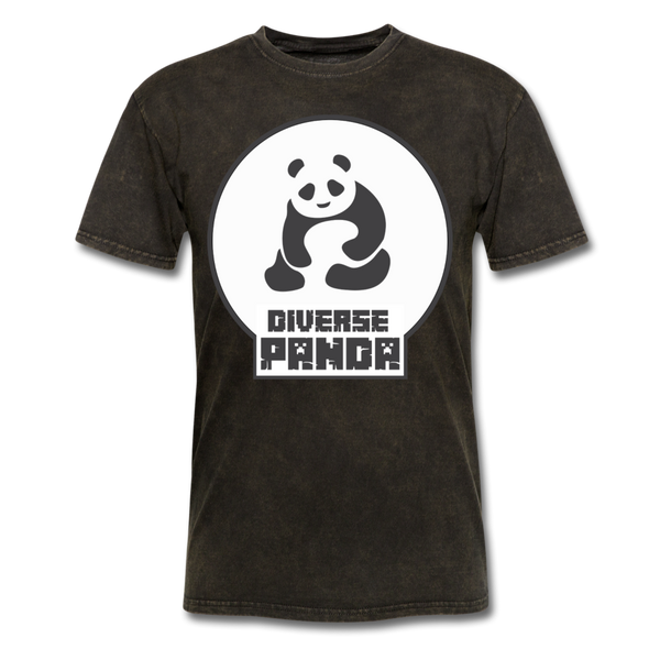 Diverse Panda (Alternative Version) Men's Classic T-Shirt - mineral black