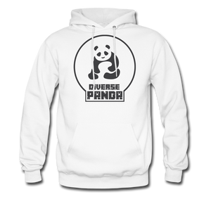 Diverse Panda (Alternative Version) Men's Hoodie - white