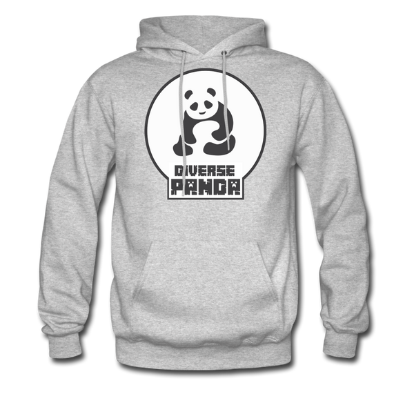 Diverse Panda (Alternative Version) Men's Hoodie - heather gray