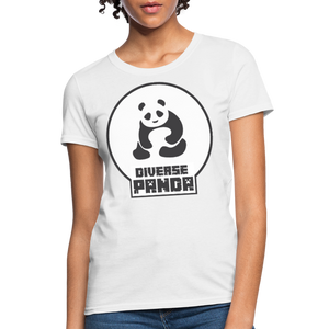 Diverse Panda (Alternative Version) Women's T-Shirt - white