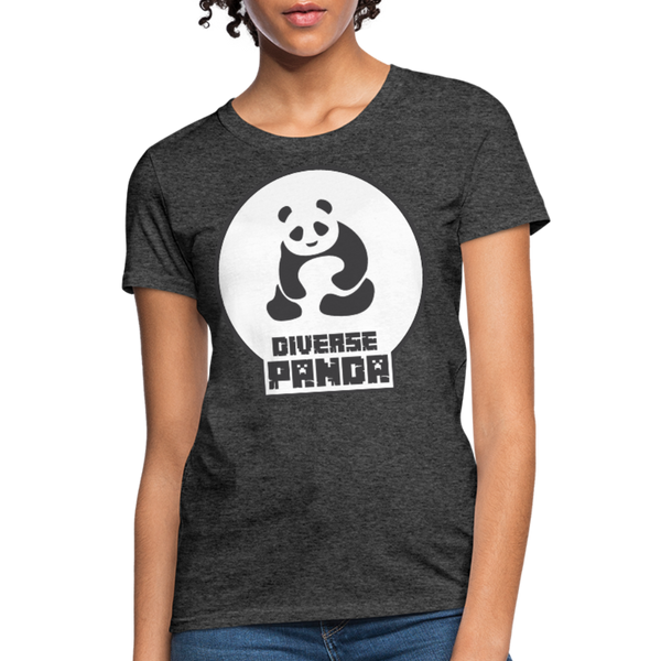 Diverse Panda (Alternative Version) Women's T-Shirt - heather black