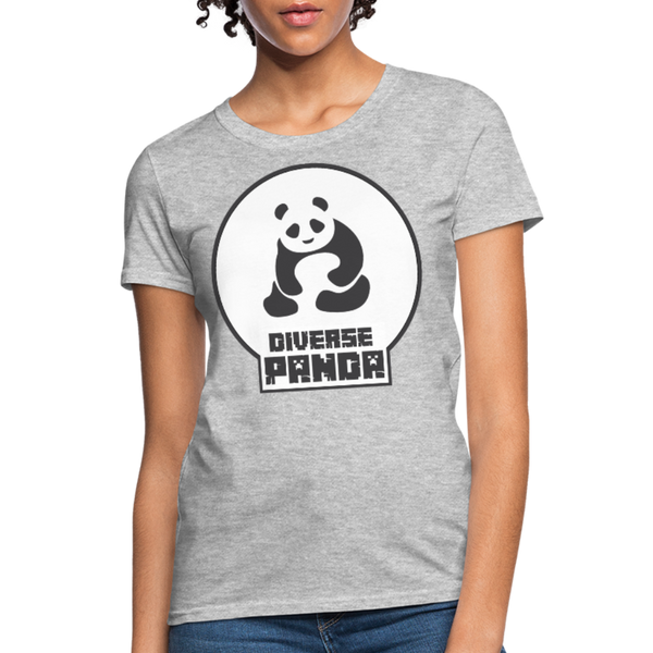 Diverse Panda (Alternative Version) Women's T-Shirt - heather gray