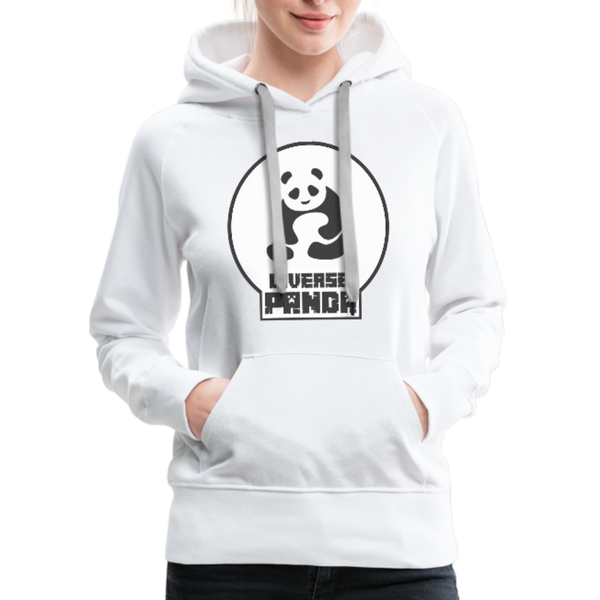 Diverse Panda (Alternative Version) Women’s Premium Hoodie - white