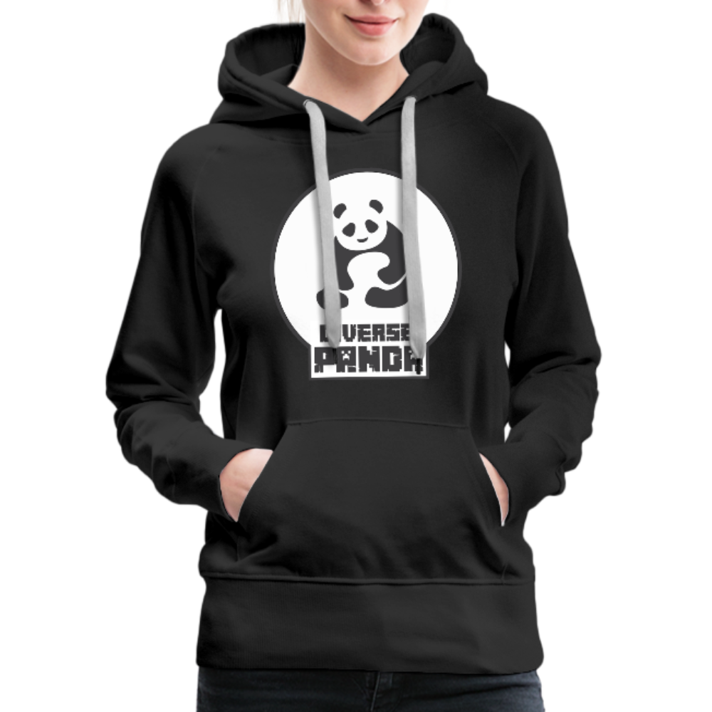 Diverse Panda (Alternative Version) Women’s Premium Hoodie - black