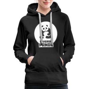 Diverse Panda (Alternative Version) Women’s Premium Hoodie - black