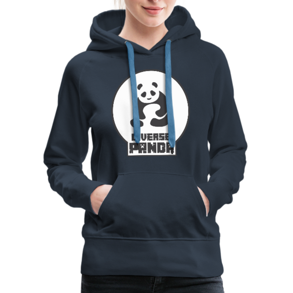 Diverse Panda (Alternative Version) Women’s Premium Hoodie - navy