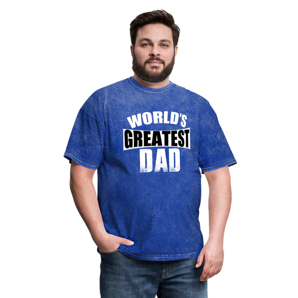 World's Greatest Dad Men's Classic T-Shirt - mineral royal