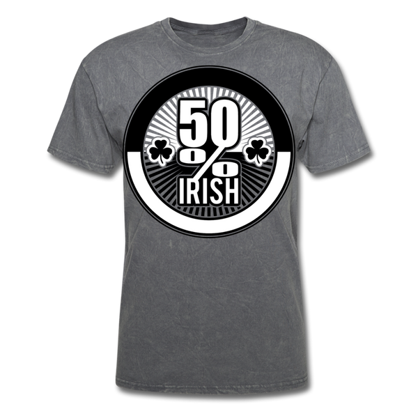 50% Irish Men's T-Shirt - mineral charcoal gray