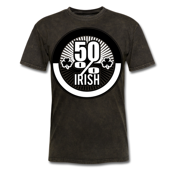 50% Irish Men's T-Shirt - mineral black