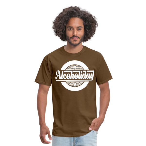 Alcoholiday Men's Classic T-Shirt - brown