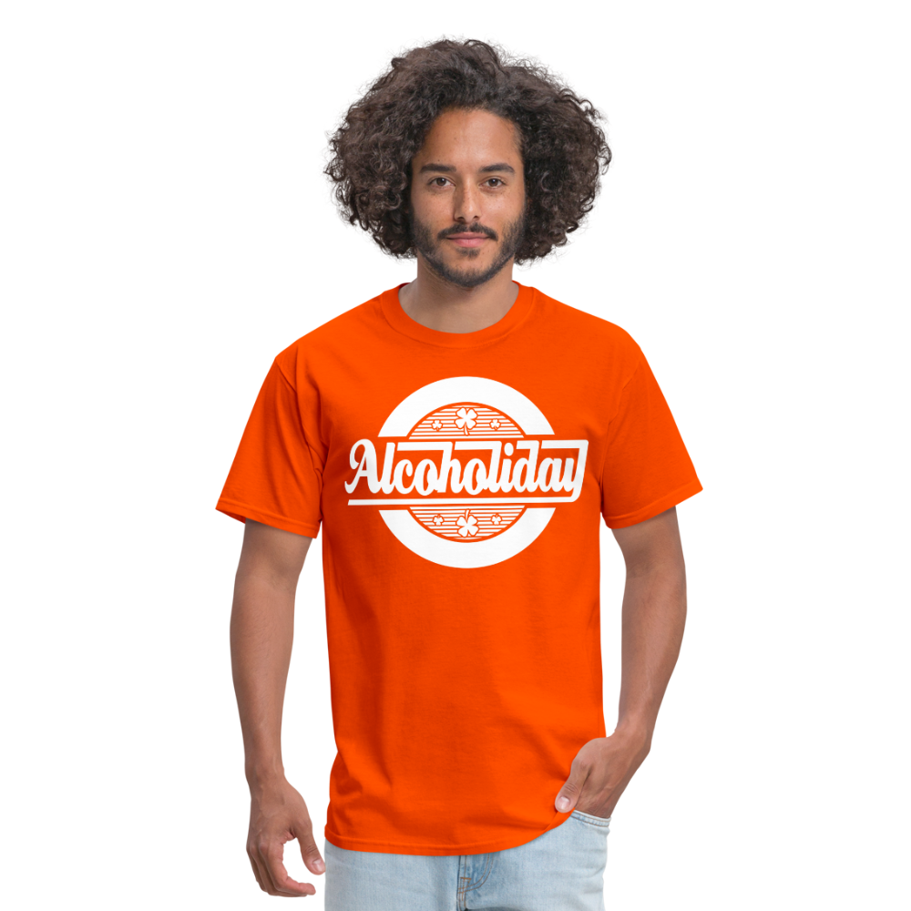 Alcoholiday Men's Classic T-Shirt - orange