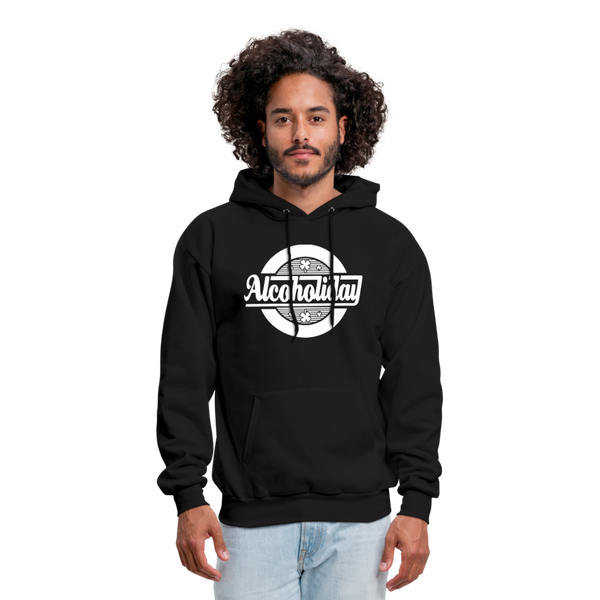 Alcoholiday Men's Hoodie - black