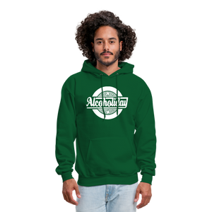 Alcoholiday Men's Hoodie - forest green