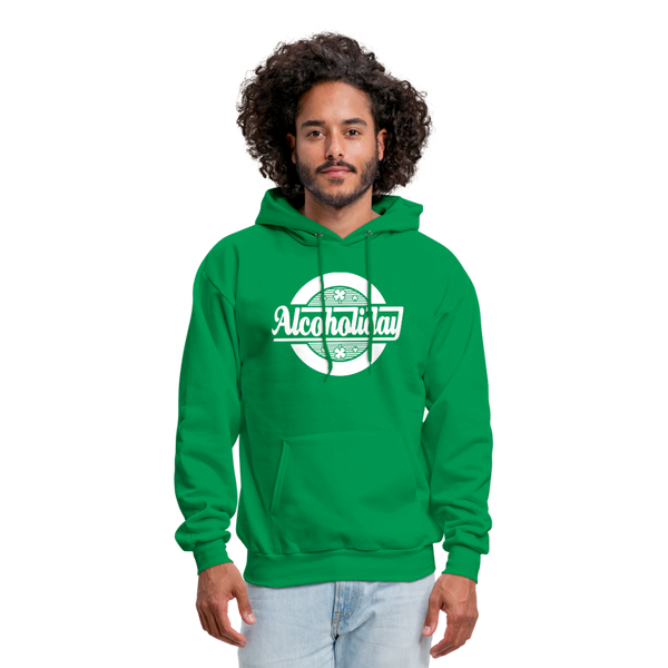 Alcoholiday Men's Hoodie - kelly green