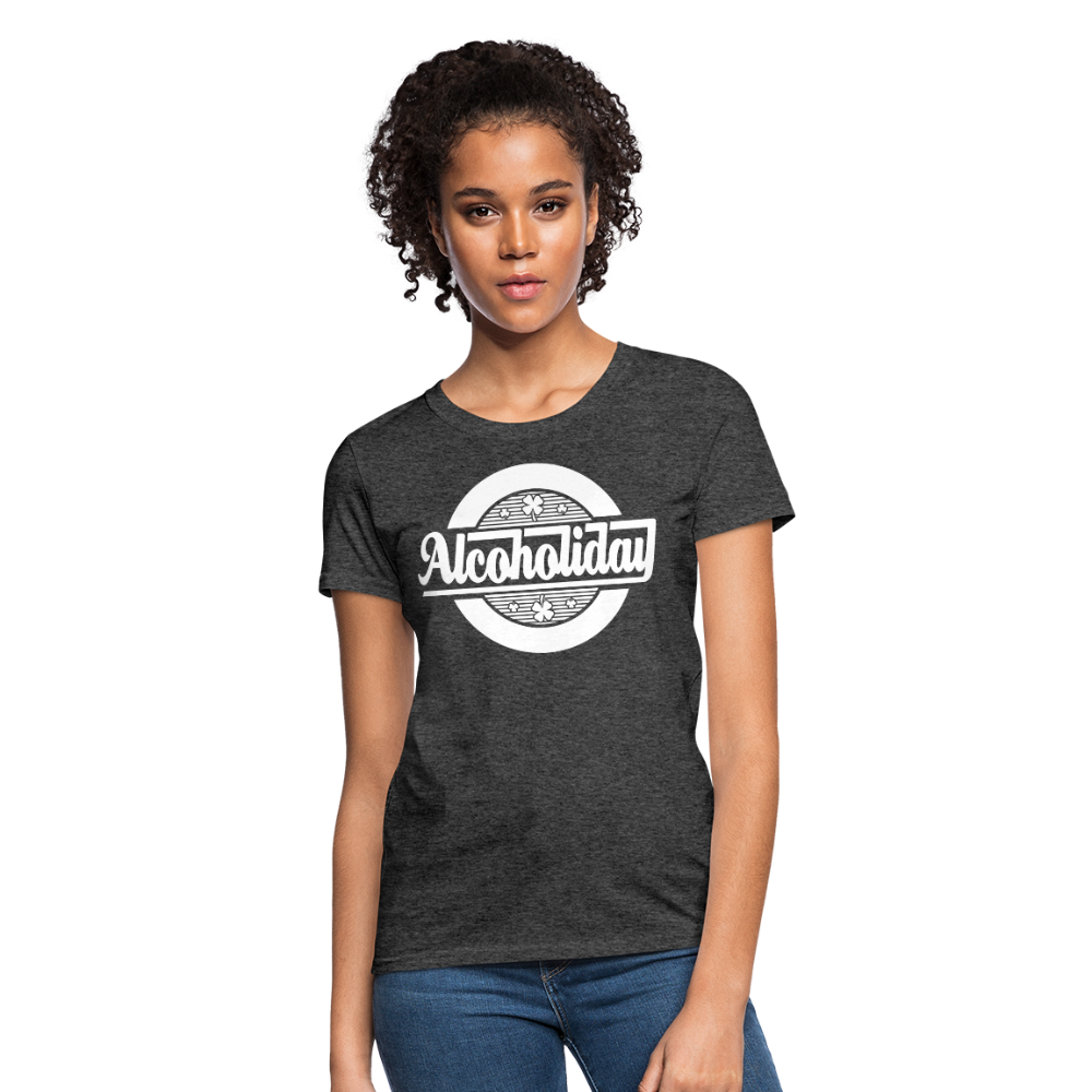 Alcoholiday Women's T-Shirt - heather black