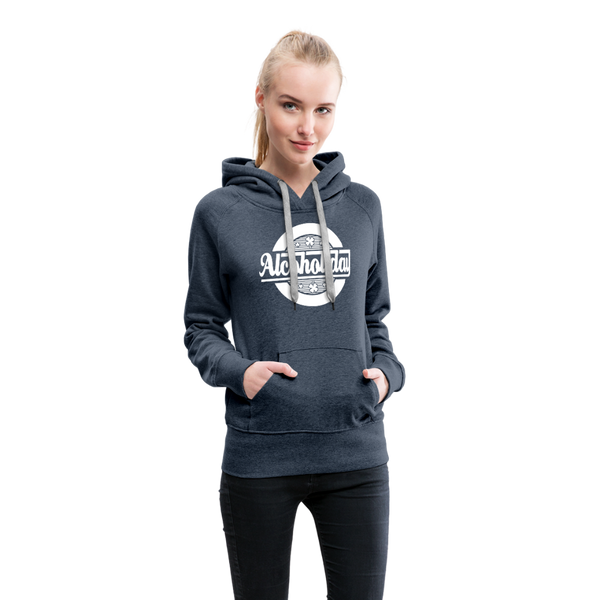 Alcoholiday Women’s Premium Hoodie - heather denim