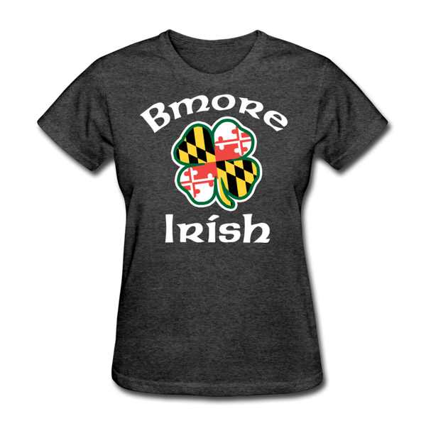 Bmore Irish Women's T-Shirt - heather black