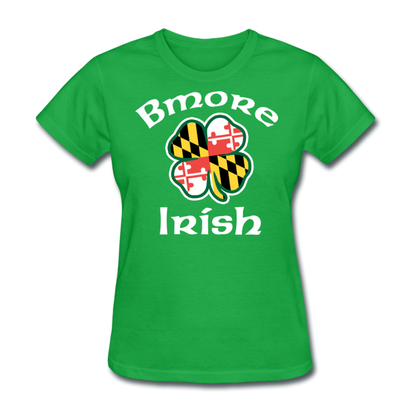 Bmore Irish Women's T-Shirt - bright green