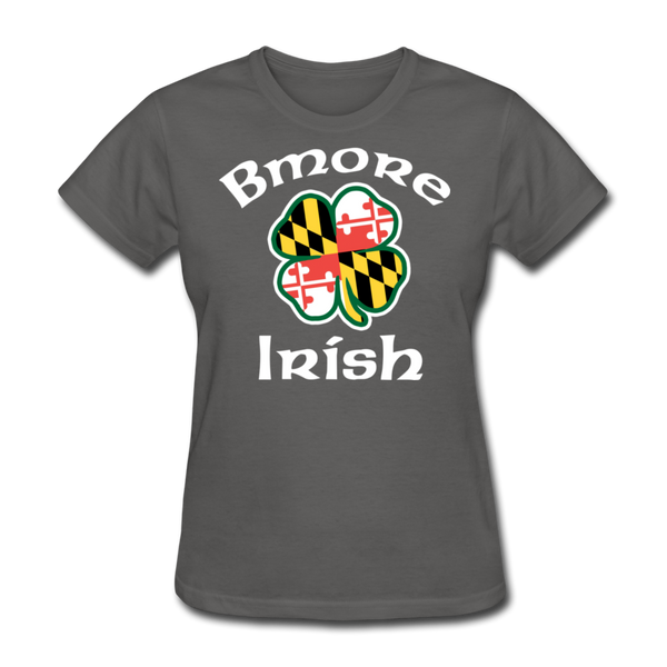 Bmore Irish Women's T-Shirt - charcoal