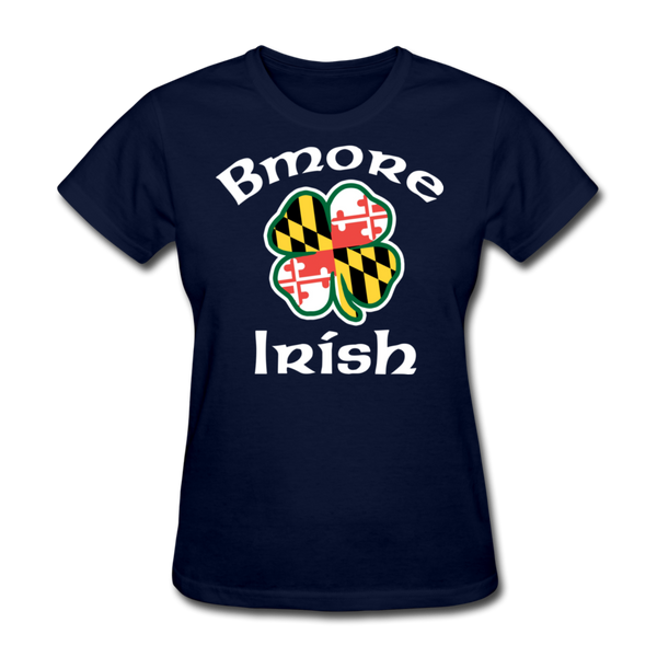 Bmore Irish Women's T-Shirt - navy