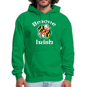 Bmore Irish Men's Hoodie - kelly green