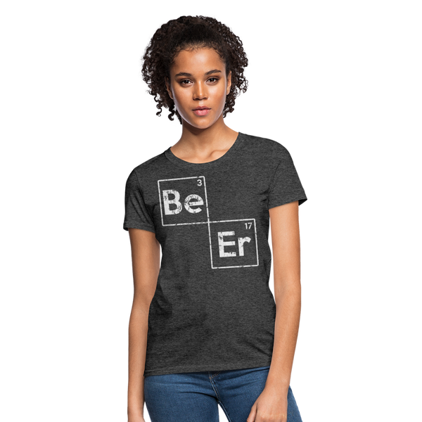 Beer Elements Women's T-Shirt - heather black