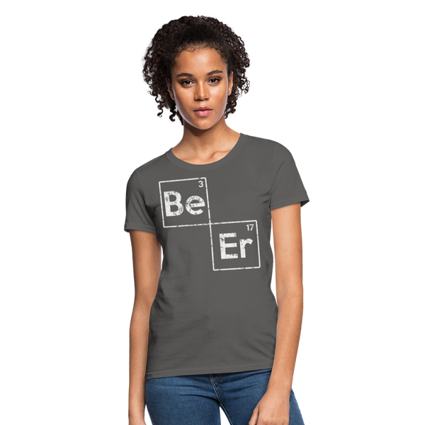 Beer Elements Women's T-Shirt - charcoal