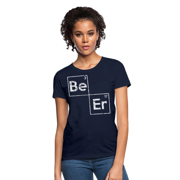 Beer Elements Women's T-Shirt - navy