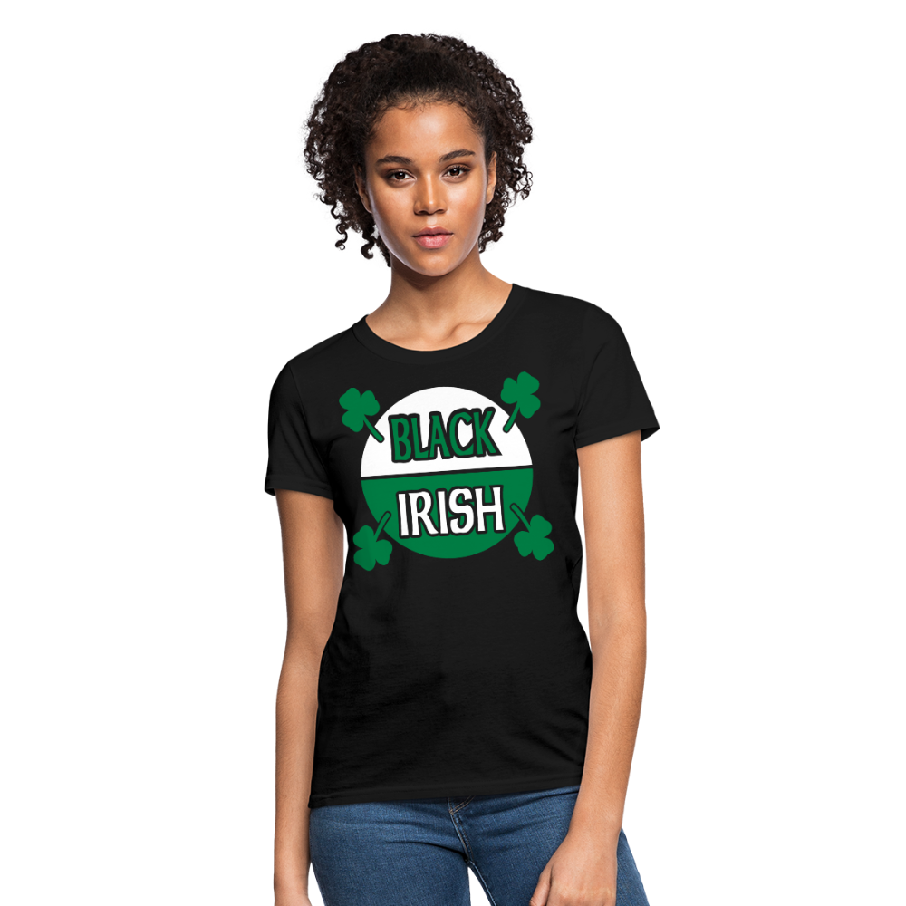 Black Irish Women's T-Shirt - black