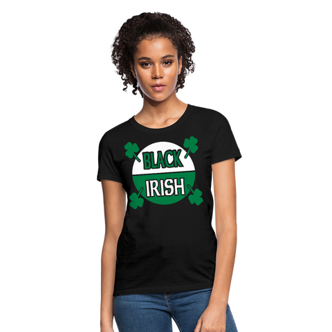 Black Irish Women's T-Shirt - black