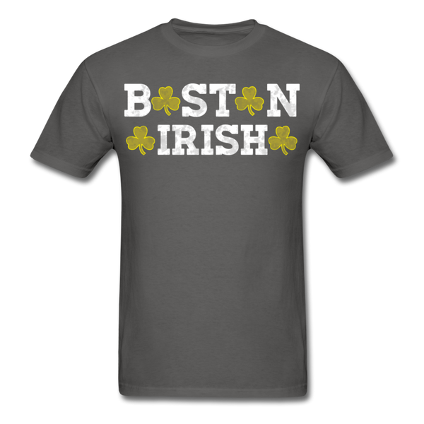 Boston Irish Men's Classic T-Shirt - charcoal