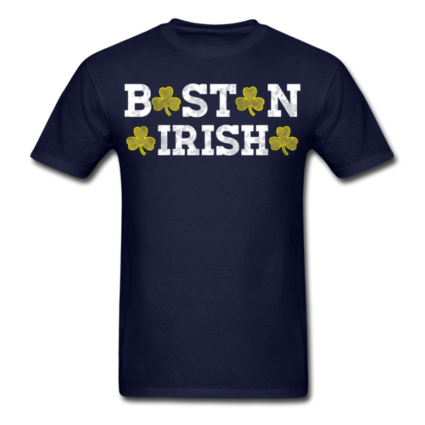 Boston Irish Men's Classic T-Shirt - navy