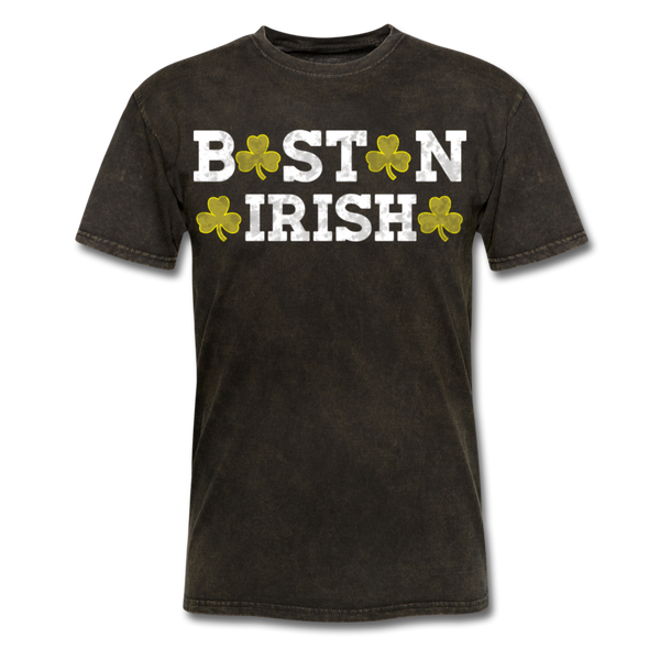Boston Irish Men's Classic T-Shirt - mineral black
