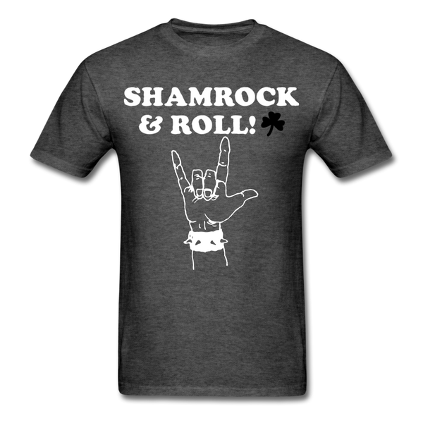 Shamrock & Roll! Men's Classic T-Shirt - heather black