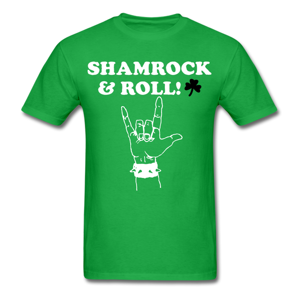 Shamrock & Roll! Men's Classic T-Shirt - bright green