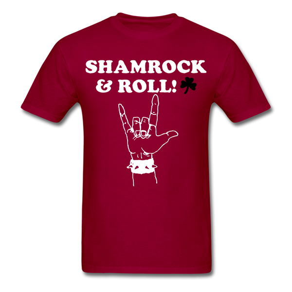 Shamrock & Roll! Men's Classic T-Shirt - dark red