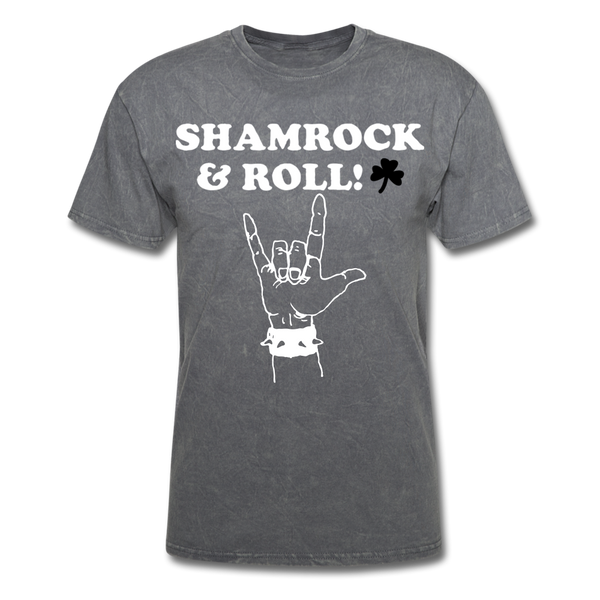 Shamrock & Roll! Men's Classic T-Shirt - mineral charcoal gray