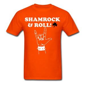 Shamrock & Roll! Men's Classic T-Shirt - orange