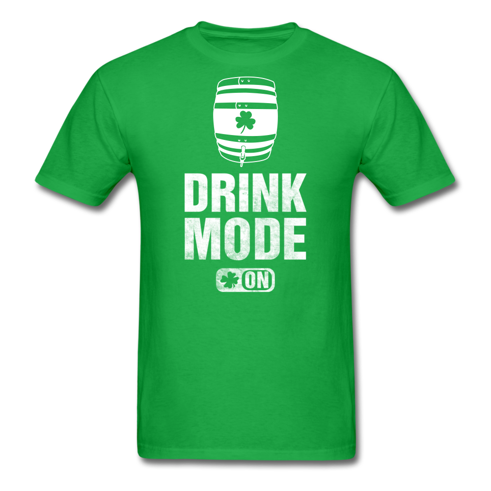 Drink Mode On Men's Classic T-Shirt - bright green