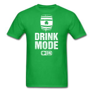 Drink Mode On Men's Classic T-Shirt - bright green