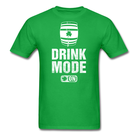 Drink Mode On Men's Classic T-Shirt - bright green