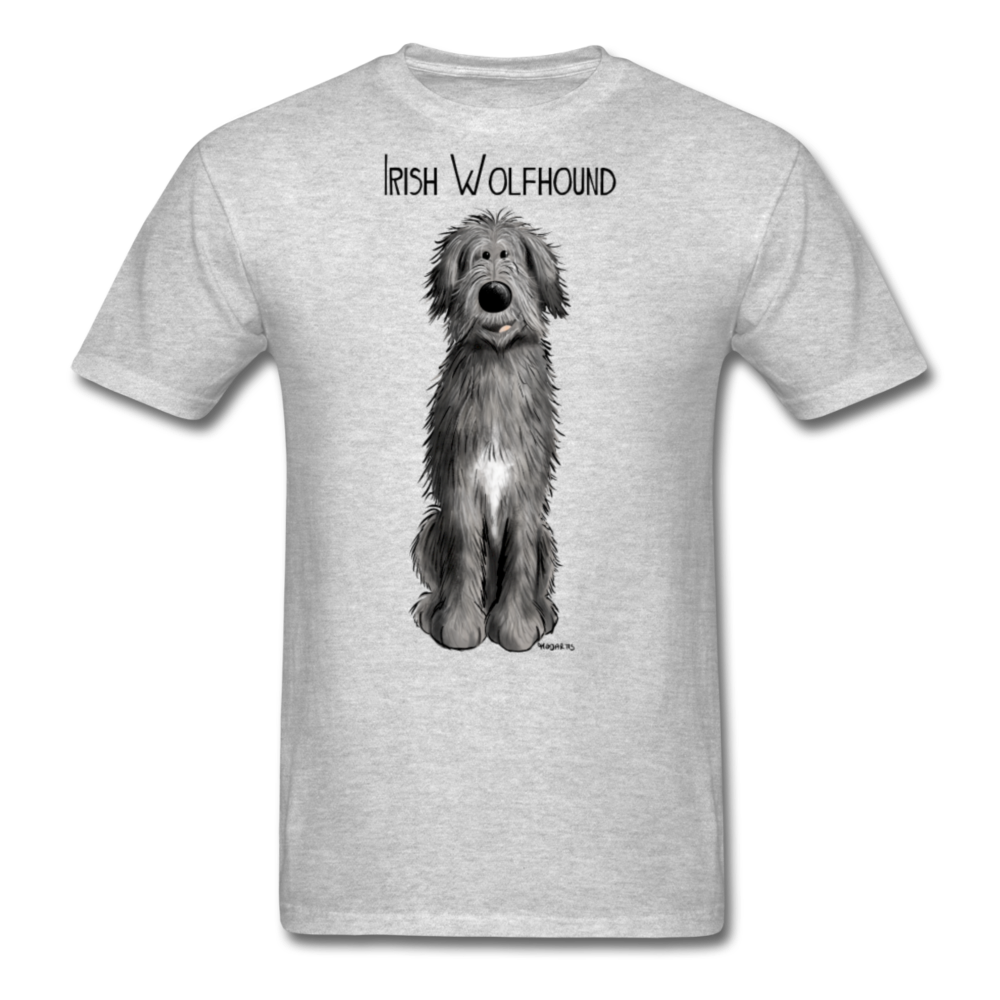 Irish Wolfhound Men's Classic T-Shirt - heather gray