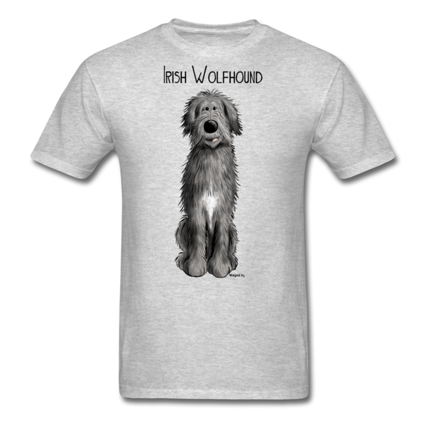 Irish Wolfhound Men's Classic T-Shirt - heather gray