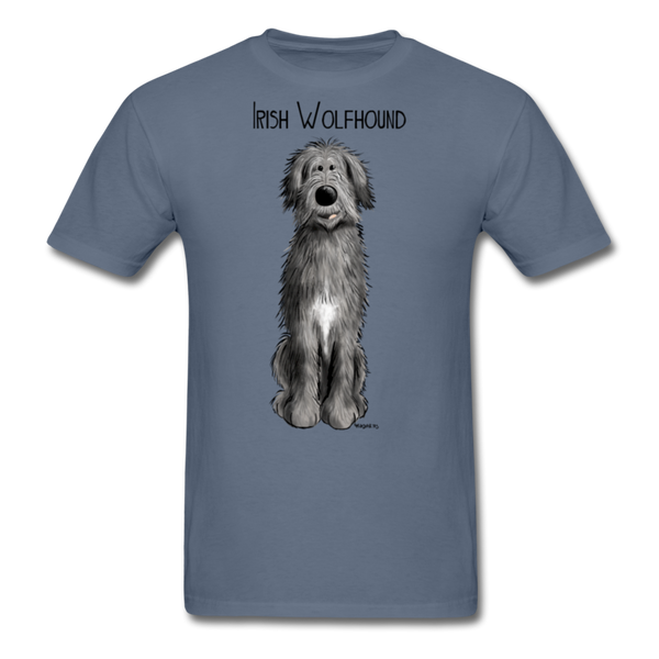 Irish Wolfhound Men's Classic T-Shirt - denim