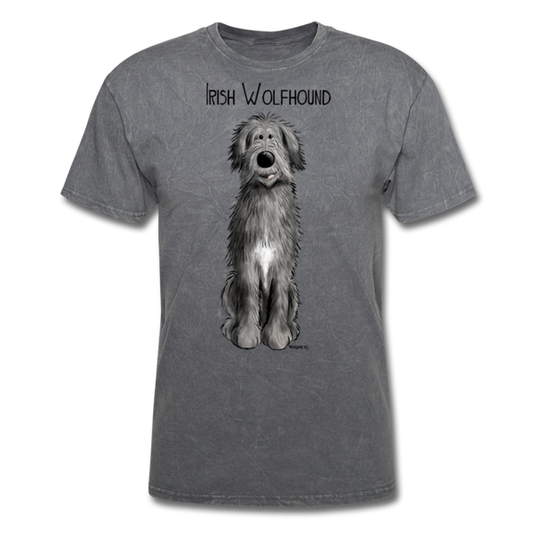 Irish Wolfhound Men's Classic T-Shirt - mineral charcoal gray